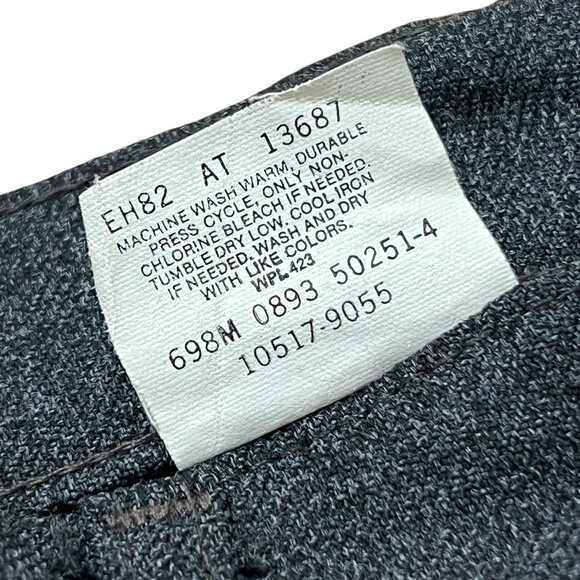 Men’s Vintage Levi’s Sta preset charcoal 1993 - Picture 3 of 7